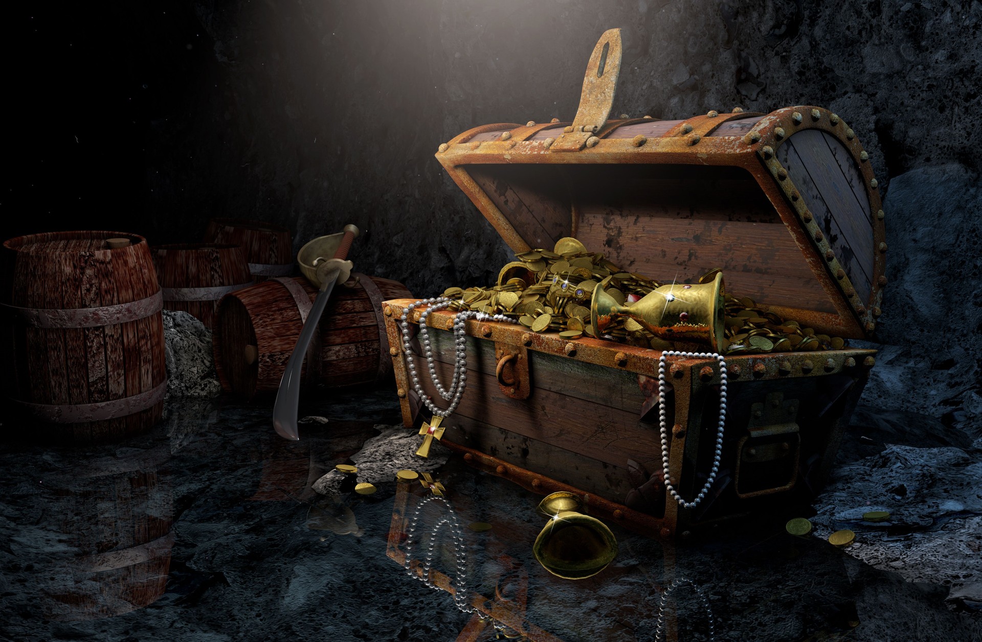 Pirate's chest Pirate's chest